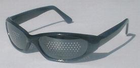 Holeless pinhole glasses